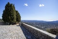 View over the bay of La Napoule, Cannes from the medieval village of Cabris in the Alpes Maritimes