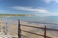 View over bay from Swanage beach