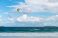 View over the beach in Jervis Bay Marine Park, city of Huskisson, NSW, Australia, a small coastal town well known as gateway to