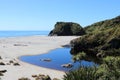 Beach by Ship Creek, West Coast, South Island, NZ