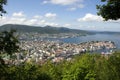 View over Bergen in Norway from FlÃÂ¸yen