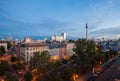 View over Berlin Alexanderplatz Royalty Free Stock Photo