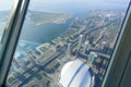 Aerial view of Canadian city Royalty Free Stock Photo