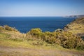 The view over Boscastle harbour, Cornwall, England. Royalty Free Stock Photo