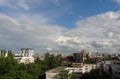 View over bucharest downtown