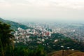 View over cali from tres cruces, Colombia Royalty Free Stock Photo