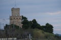 View over the Cerrano Tower, Abruzzo region, Italy