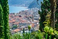 View over the city of Alassio Royalty Free Stock Photo