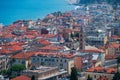 View over the city of Alassio Royalty Free Stock Photo