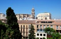 Apartments and Cathedral, Malaga.