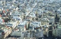 View over the city of Casablanca, Morocco Royalty Free Stock Photo