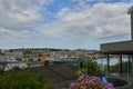 view over the city center of Kristiansund