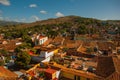 View over the city Trinidad on Cuba