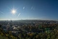 View over Cluj-Napoca Royalty Free Stock Photo