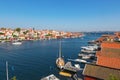 View over a coast village