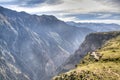 View over the Colca Canyon