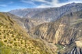 View over the Colca Canyon