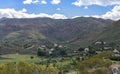 View Over Cortijo Grande Golf Course to Cabrera Royalty Free Stock Photo