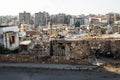 View over the crowded city Tripoli, Lebanon Royalty Free Stock Photo