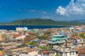 View over Cuba`s oldest town, Baracoa