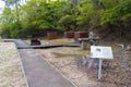 View over Davidson Whaling Station Historic Site, a heritage-listed former whaling station built in 1896 at Edrom, Bega Valley Royalty Free Stock Photo