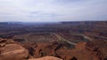 View over Dead Horse Point in Utah Royalty Free Stock Photo