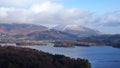 View over Derwent Water, Lake District, Northern England Royalty Free Stock Photo