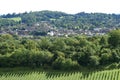 View over Dorking. Surrey. England Royalty Free Stock Photo