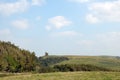 View over Dorset coast, Abbotsbury gardens