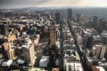 View over downtown Johannesburg in South Africa Royalty Free Stock Photo