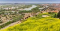 View over the Ebro river in Tudela