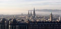 View over Edinburgh, Scotland Royalty Free Stock Photo