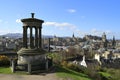 View over Edinburgh, Scotland Royalty Free Stock Photo