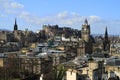 View over Edinburgh, Scotland Royalty Free Stock Photo