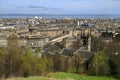 View over Edinburgh, Scotland Royalty Free Stock Photo