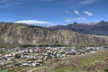 View over El Chalten, Argentina Royalty Free Stock Photo