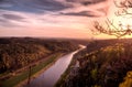 View over the Elbe Royalty Free Stock Photo