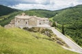 View over Elcito in Italy Marche Royalty Free Stock Photo