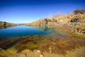 View over Emerald lake, Tongariro Crossing New Zealand Royalty Free Stock Photo