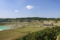 View over the ENCI-quarry Royalty Free Stock Photo
