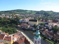 View over Cesky Krumlov - Krumau, Czech Republic