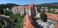 View over Cesky Krumlov Castle - Krumau, Czech Republic