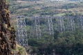 View over the famous Goteik Viaduct bridge in Myanmar