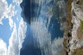 View over the fjord sunnylvsfjorden in Norway Royalty Free Stock Photo