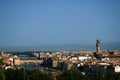 View over Florence and the bridges over the Arno river