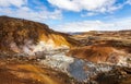 View over geothermal area