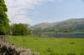 View over Grasmere to Helvellyn and Fairfield ranges, Lake District Royalty Free Stock Photo