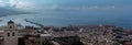 View over the Gulf of Naples from Sant\'Elmo