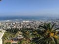 View over Haifa Israel from the hill