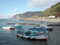 View over harbour at Lynmouth